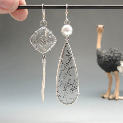 Pendiente antique silver
