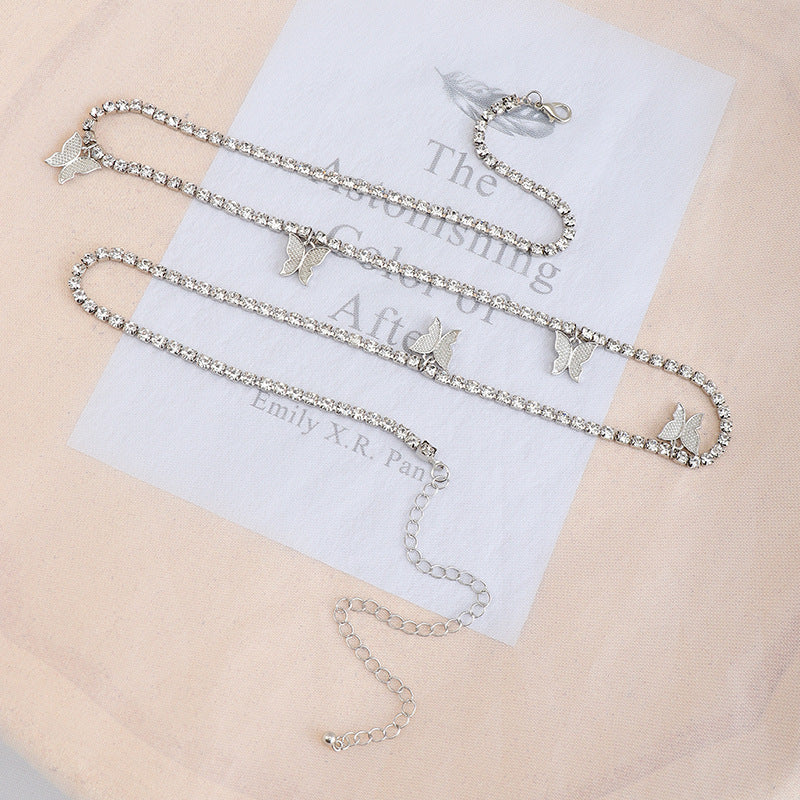Cadena para el cuerpo de mariposa