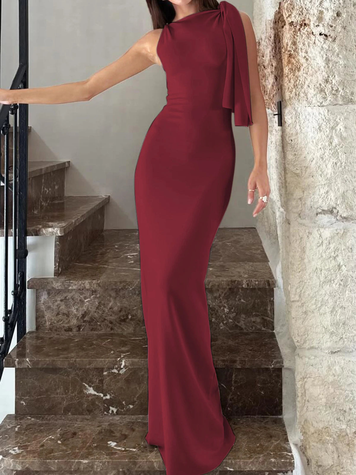 Alejandra | Vestido de una pieza con manga a la sisa perfecto para veladas