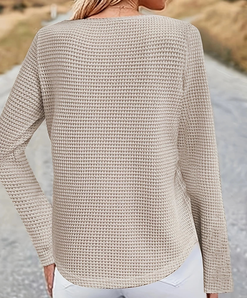 Elena |  jersey casual de punto perfecto para entre tiempo