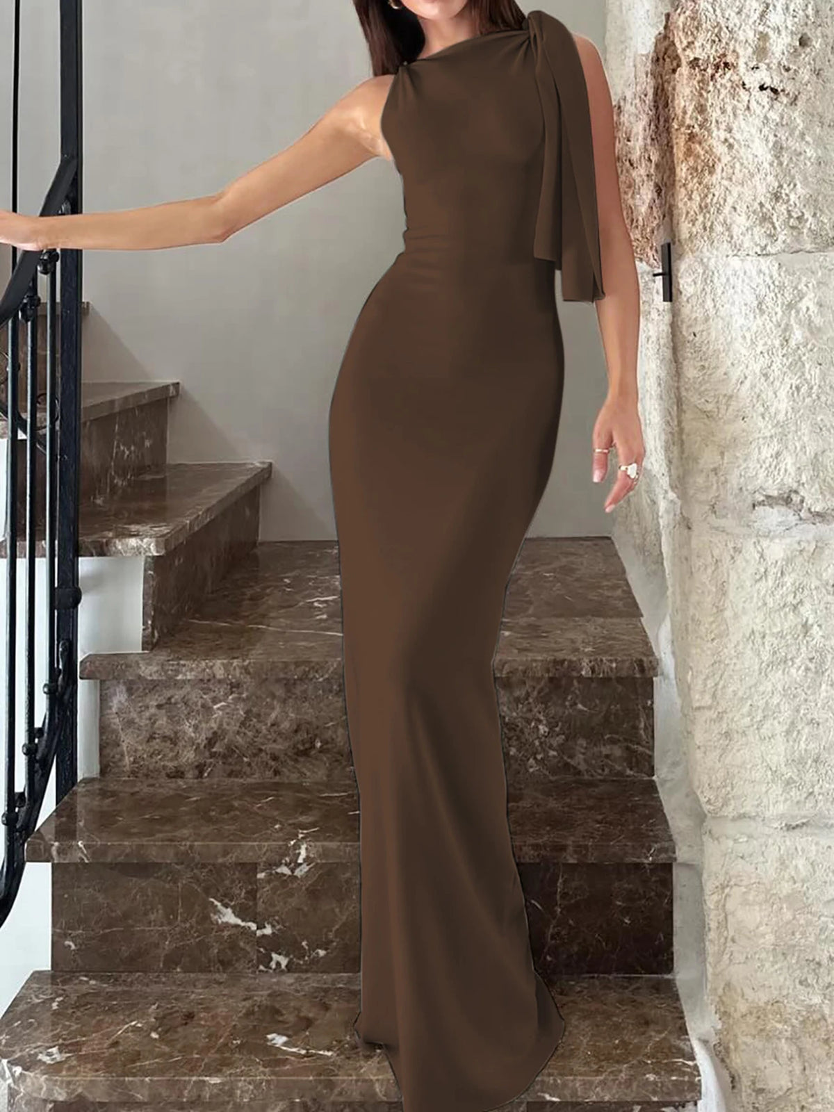 Alejandra | Vestido de una pieza con manga a la sisa perfecto para veladas