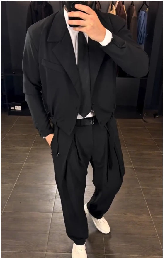 Traje casual de moda para hombres