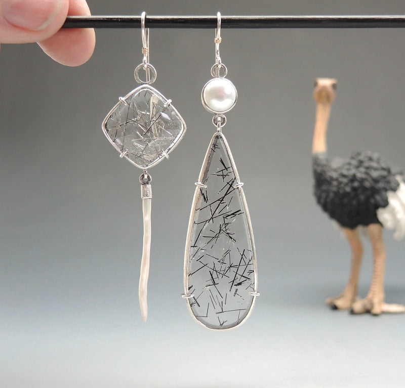 Pendiente antique silver