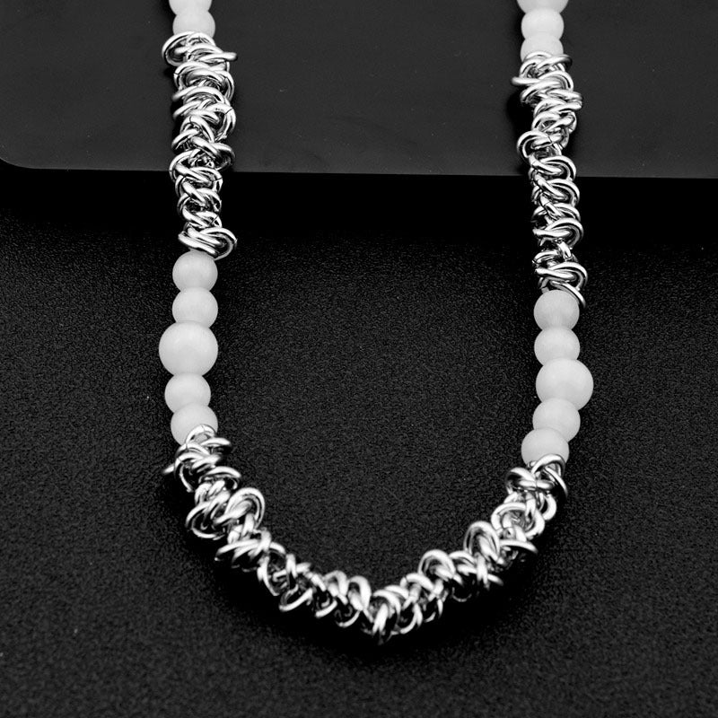 Pulsera trenzada con adornos
